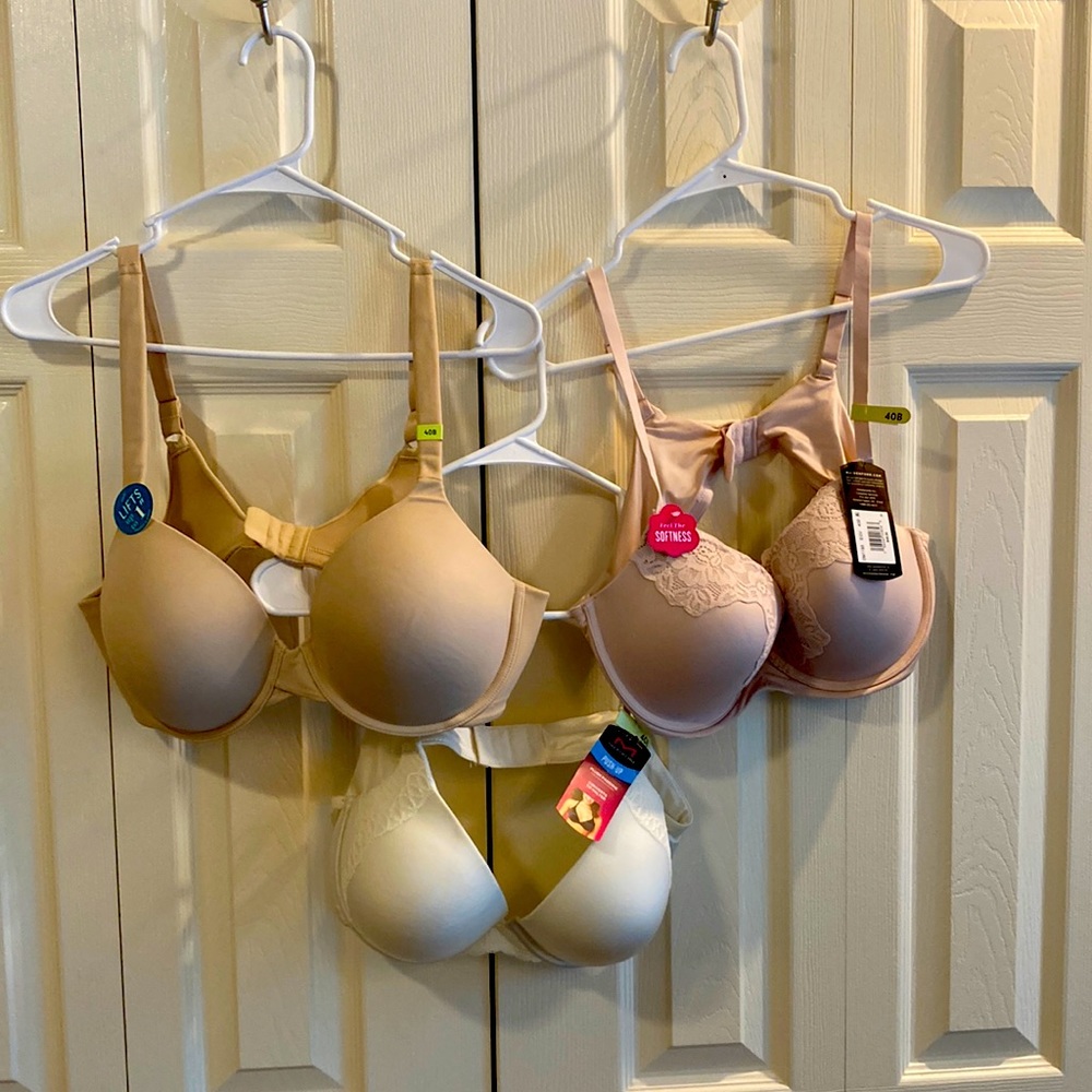 3 Brand New Bras Size 40B